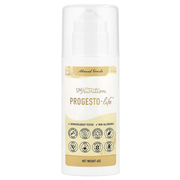 SMNutrition, Progesto-Life®,高級配方,4 盎司