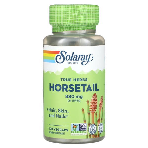 Solaray, 真實草本，問荊，880 毫克，100 粒素食膠囊（每粒膠囊 440 毫克）