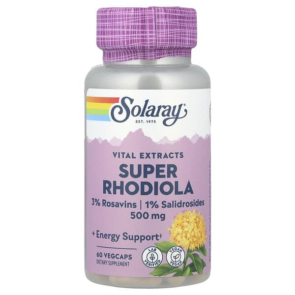 Solaray, 超級掃羅瑪布林根提取物，500 毫克，60 粒素食膠囊
