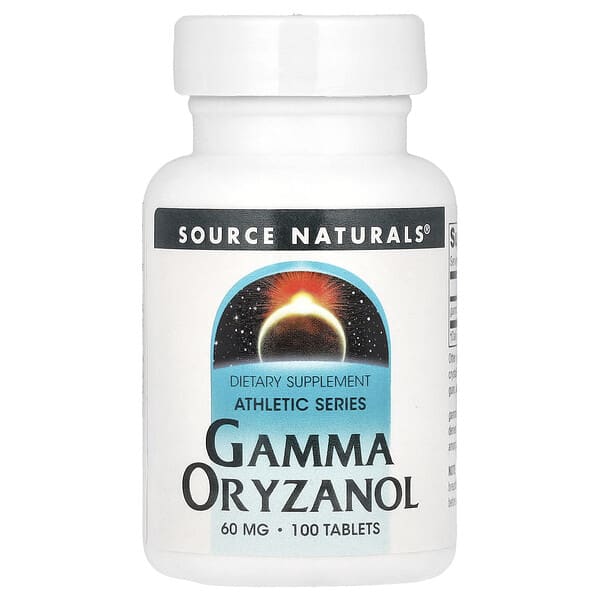 Source Naturals, 運動系列,穀維素,60 毫克,100 片