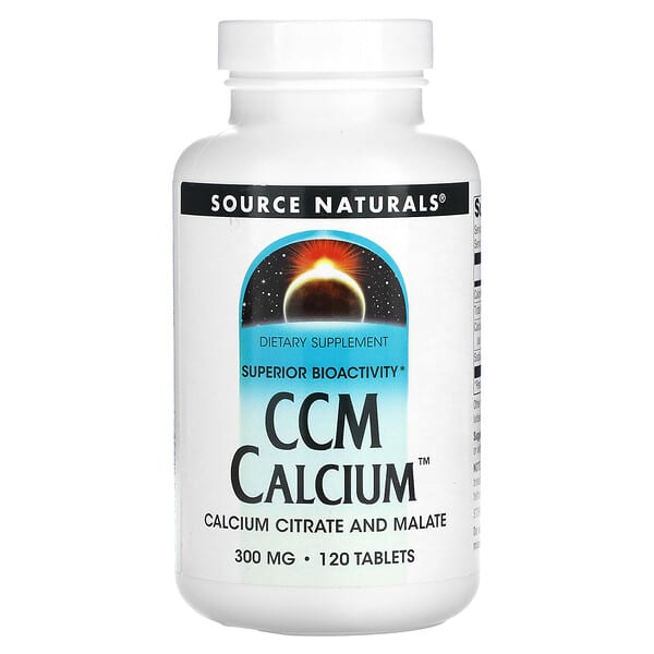 Source Naturals, CCM 鈣，300 毫克，120 片