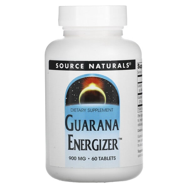 Source Naturals, 瓜拿納活力營養片，900 毫克，60 片裝