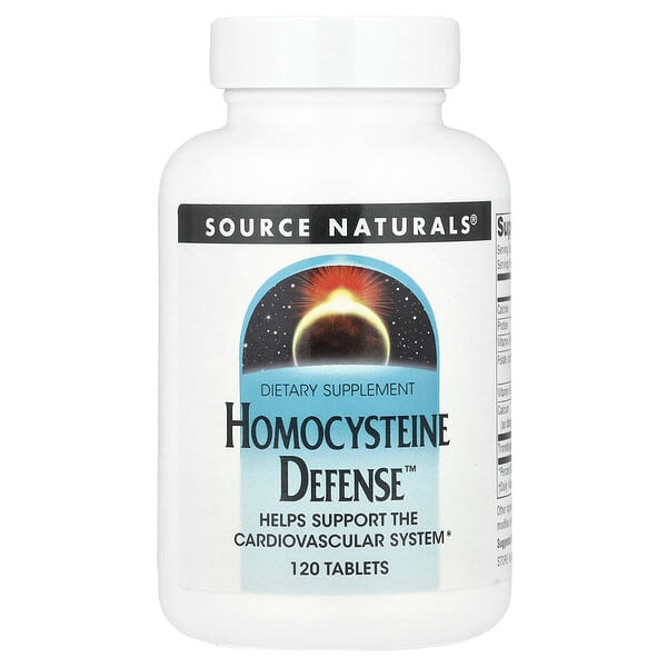 Source Naturals, 同型半胱氨酸片，120片