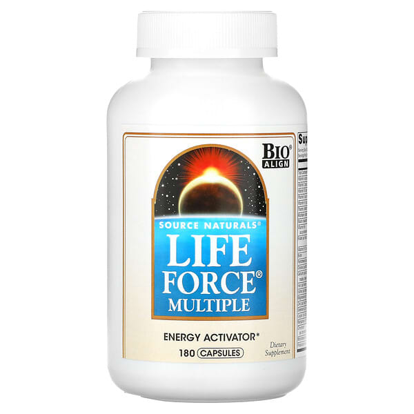 Source Naturals, 多種生命力，180 粒膠囊