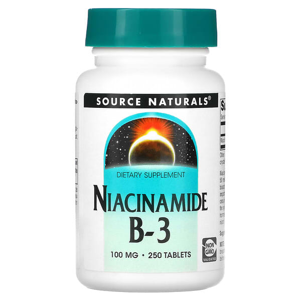 Source Naturals, 煙醯胺 B-3,100 毫克,250 片