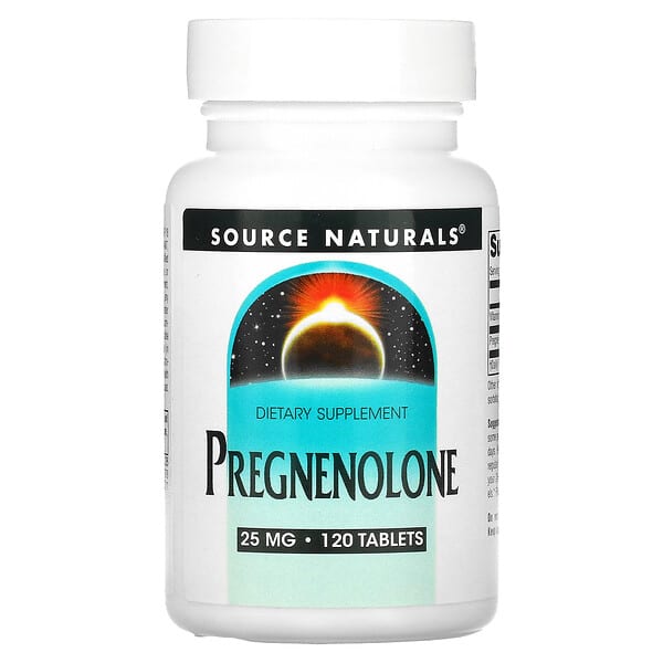 Source Naturals, 孕烯醇酮，25 毫克，120 片