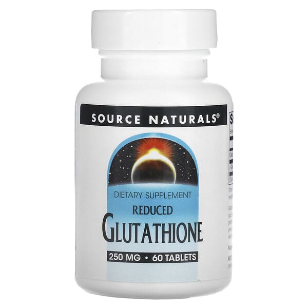 Source Naturals, 還原型谷胱甘肽，250毫克，60片