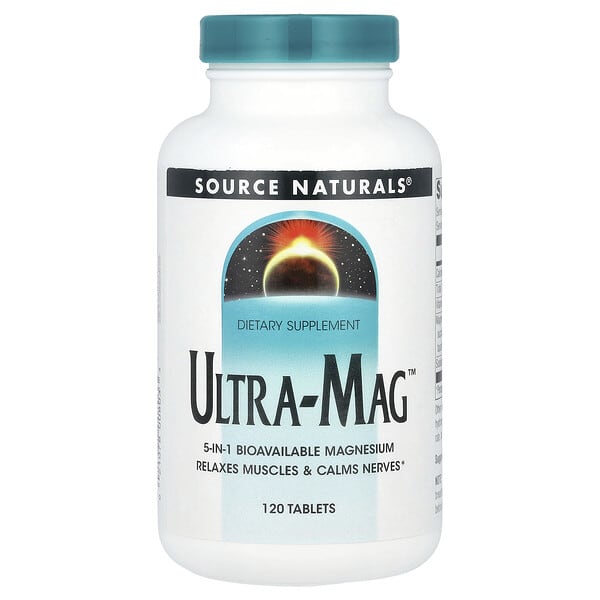 Source Naturals, 超鎂片劑，120片