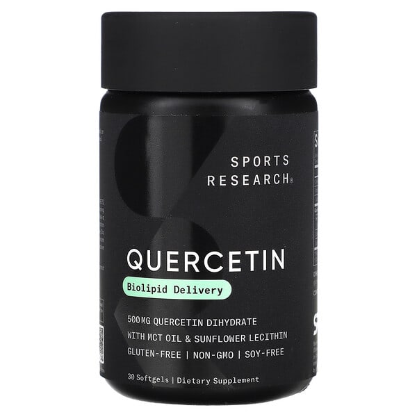 Sports Research, 槲皮素，30 粒軟凝膠