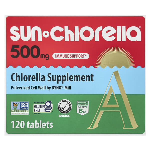 Sun Chlorella, 小球藻補劑，120 片