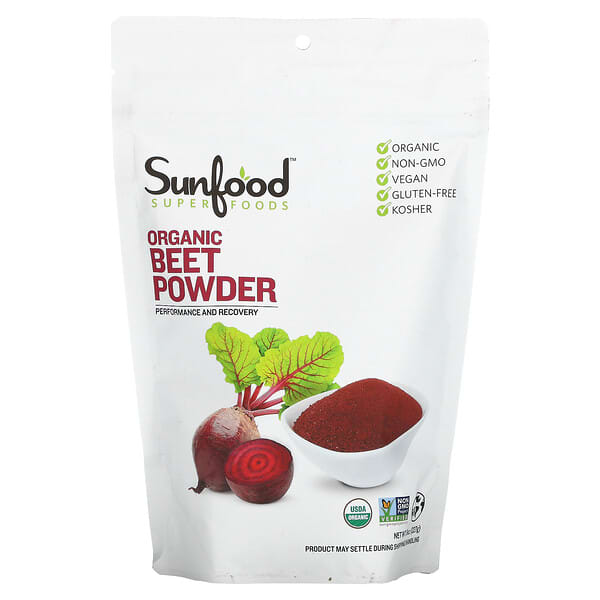 Sunfood, 有機甜菜粉，8 盎司（227 克）