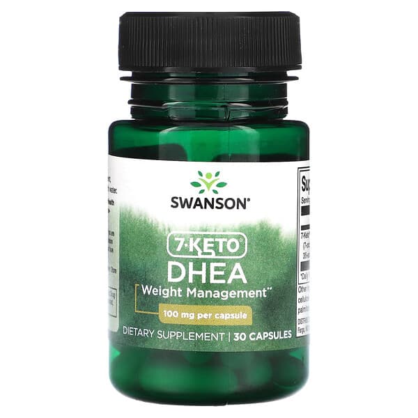 Swanson, 7-Keto DHEA，100 毫克，30 粒膠囊