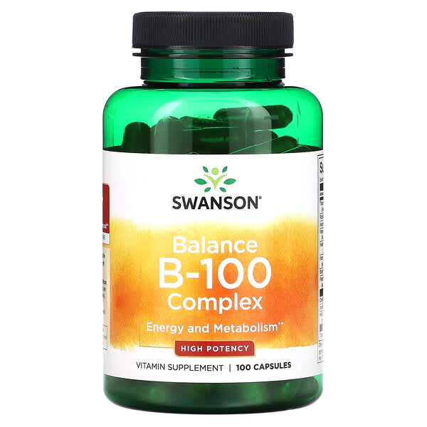 Swanson, Balance B-100 復合物，優效，100 粒膠囊