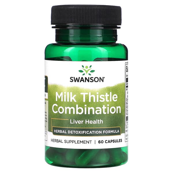 Swanson, 水飛薊組合，60 粒膠囊