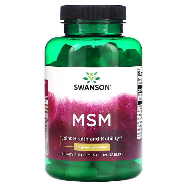 Swanson, MSM，1.5 克，120 片