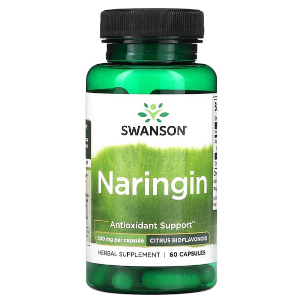 Swanson, 柚苷,500 微克,60 粒膠囊