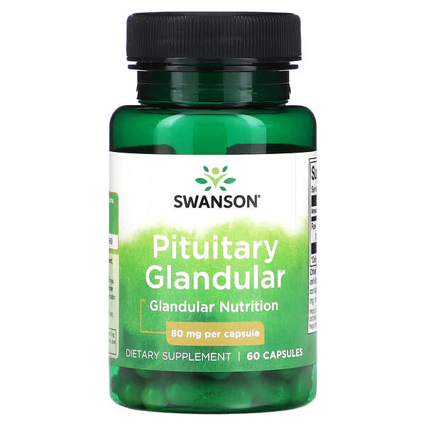 Swanson, 垂體腺體,80 毫克,60 粒膠囊