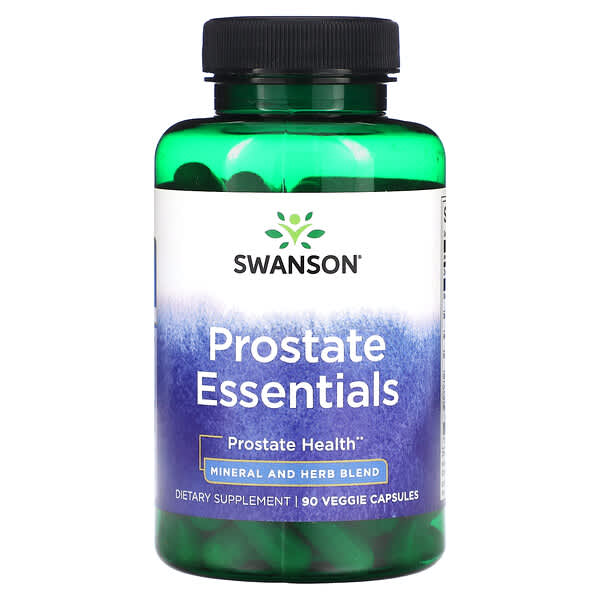 Swanson, Prostate Essentials,90 粒素食膠囊