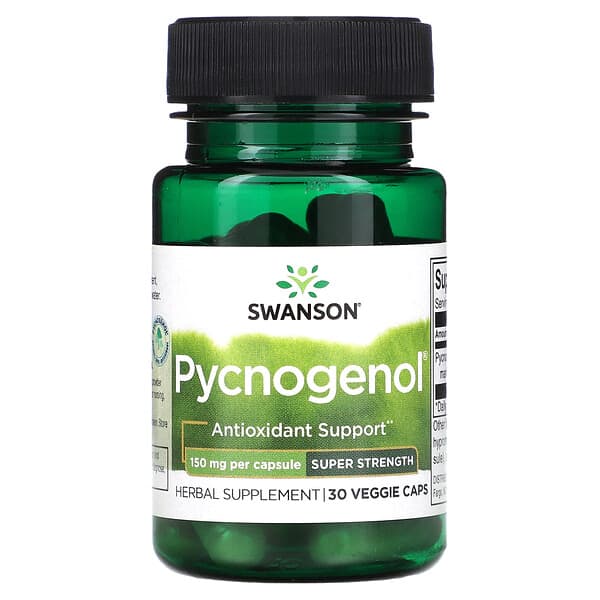 Swanson, Pycnogenol，超優效，150 毫克，30 粒素食膠囊