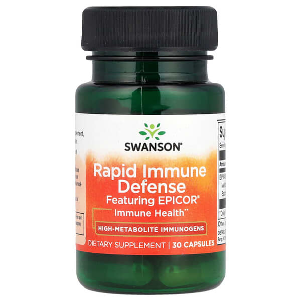 Swanson, 速效機體抵抗防禦配方，30 粒膠囊