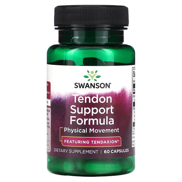 Swanson, 肌腱幫助配方，60 粒膠囊