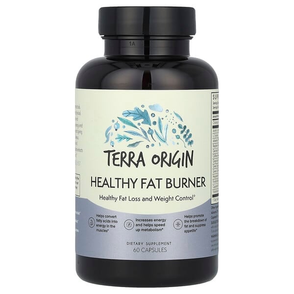 Terra Origin, 健康脂肪消耗劑，60 粒膠囊
