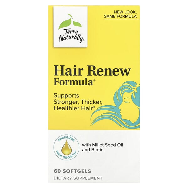 Terry Naturally, Terry Naturally,頭髮生長配方,60粒軟膠囊