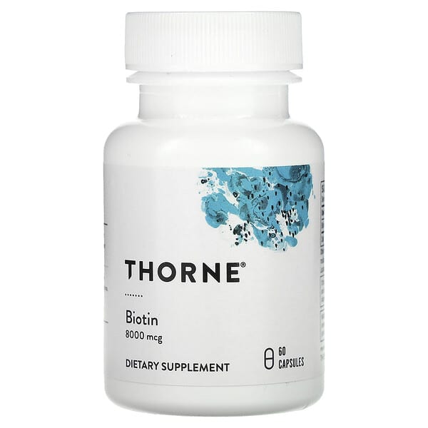 Thorne, 生物維生素-8,60 粒膠囊