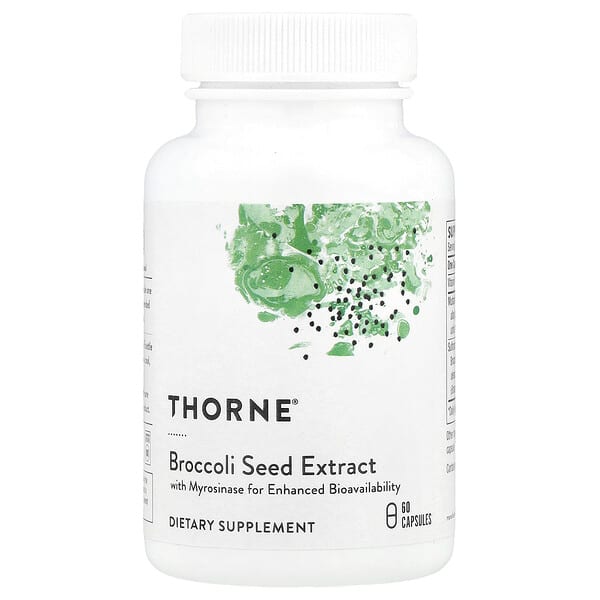 Thorne, 西蘭花籽提取物，60 粒膠囊
