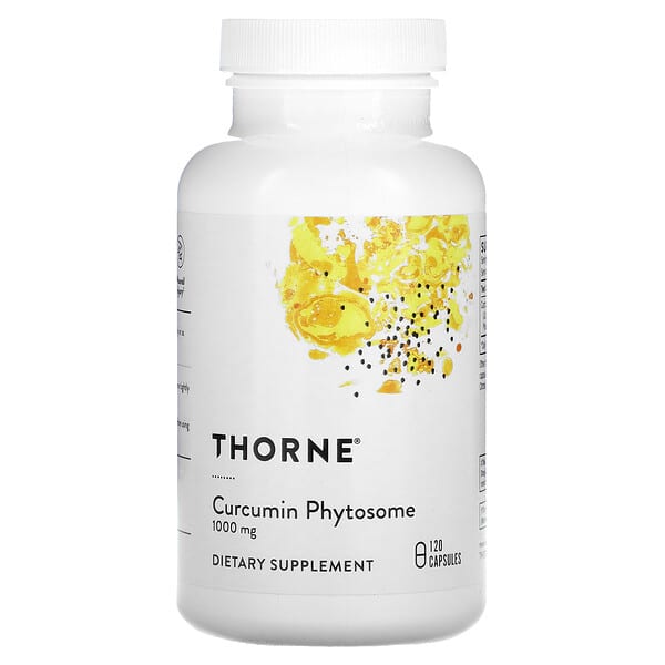Thorne, 姜黃素磷脂復合物，1,000 毫克，120 粒膠囊