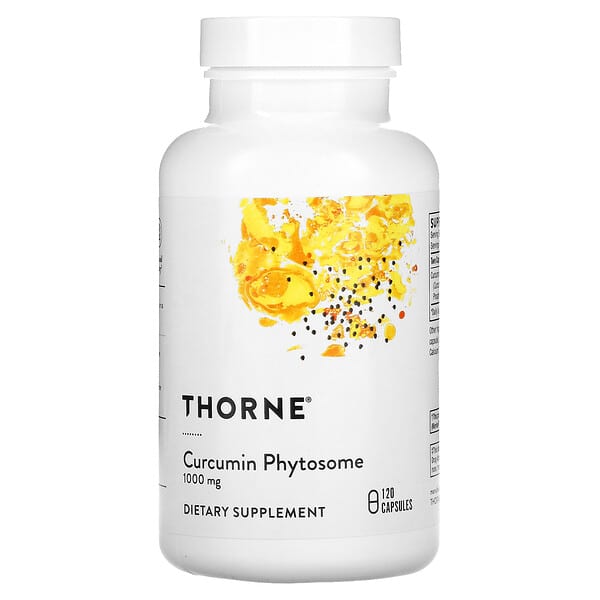 Thorne, 薑黃素磷脂複合物，1000 毫克，120 粒膠囊