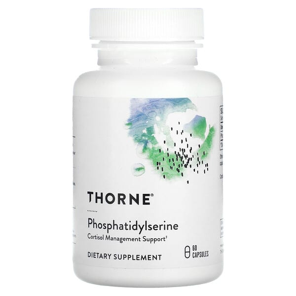 Thorne, 磷脂酰絲氨酸，100 毫克，60 粒膠囊