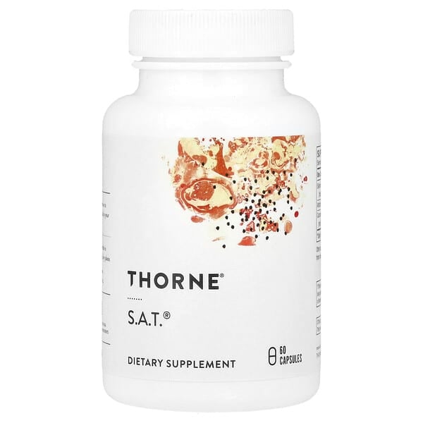 Thorne, S.A.T.®，60 粒膠囊