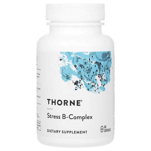 Thorne, 抗壓力B族維生素素食膠囊，60粒