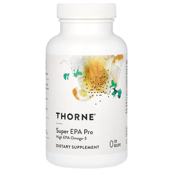 Thorne, 超級EPA高級，120粒軟膠囊
