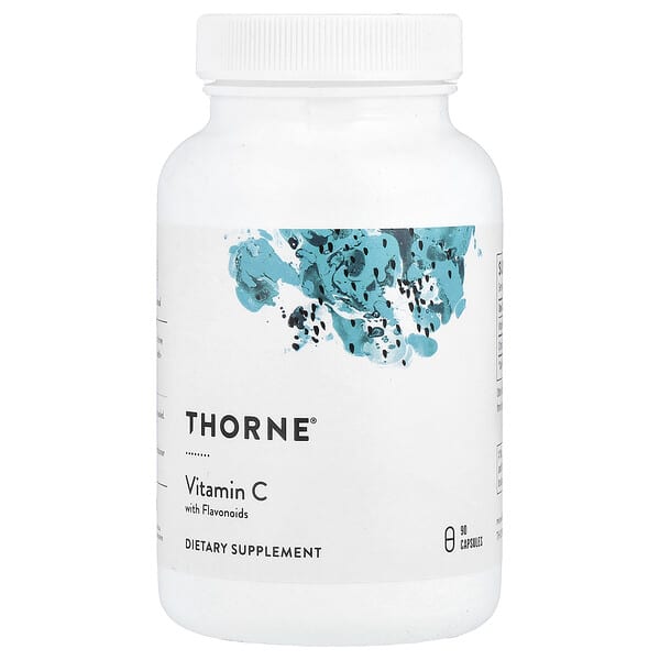 Thorne, 含類黃酮維生素 C，90 粒膠囊