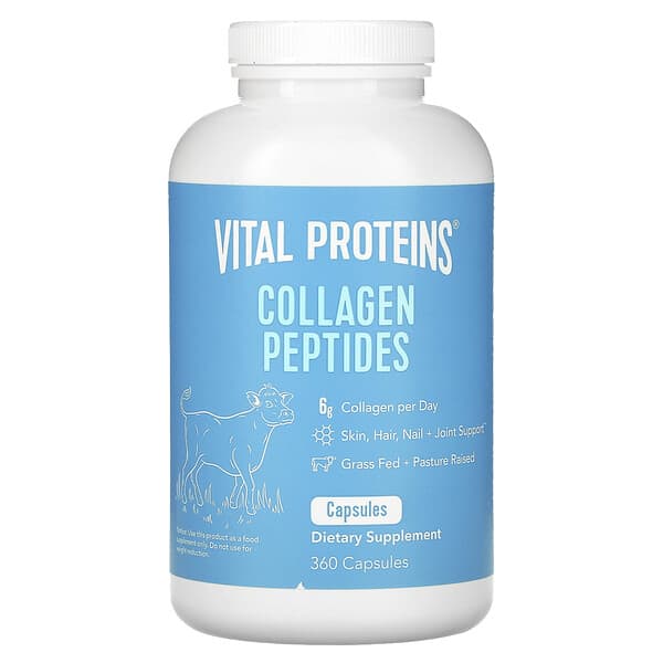 Vital Proteins, 膠原蛋白多肽膠囊,360 粒裝