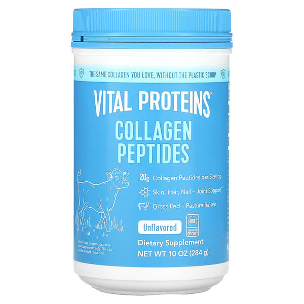 Vital Proteins, 膠原肽，未調味，10盎司（284克）