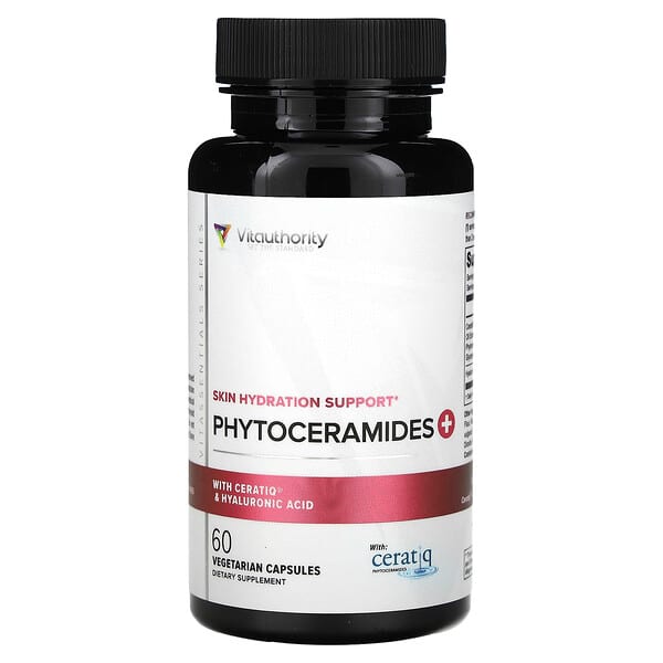 Vitauthority, 植物神經醯胺+，60 粒素食膠囊