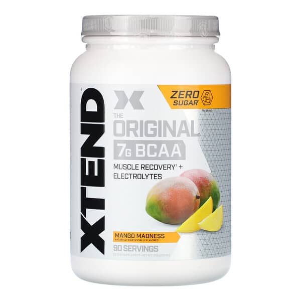 XTEND, The Original 7G 支鏈氨基酸，芒果味，2.68 磅（1.22 千克）