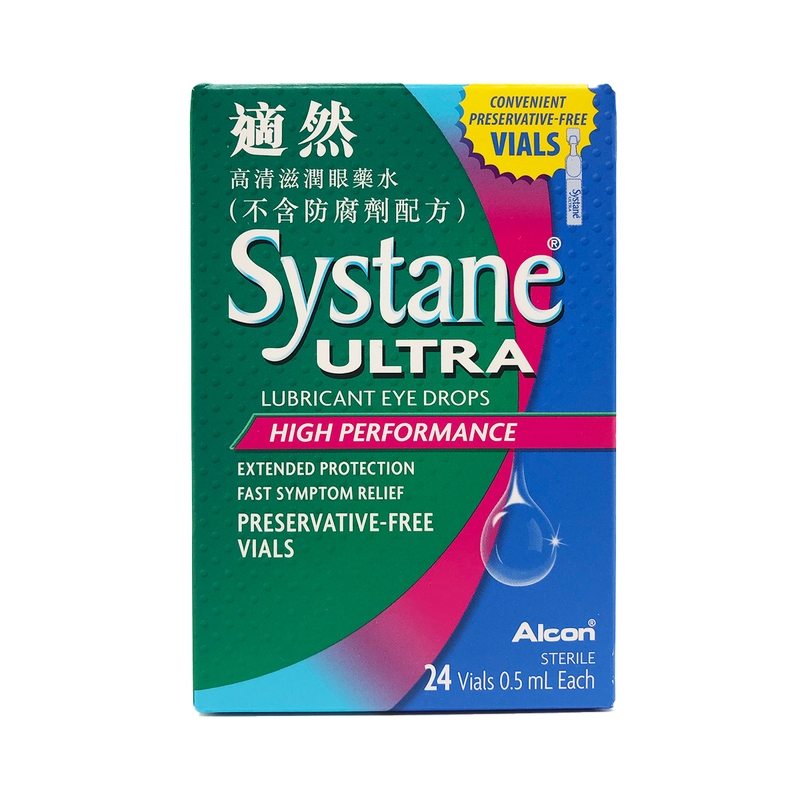 Alcon適然高清滋潤眼藥水(無防腐劑裝) 0.5毫升 x 24支