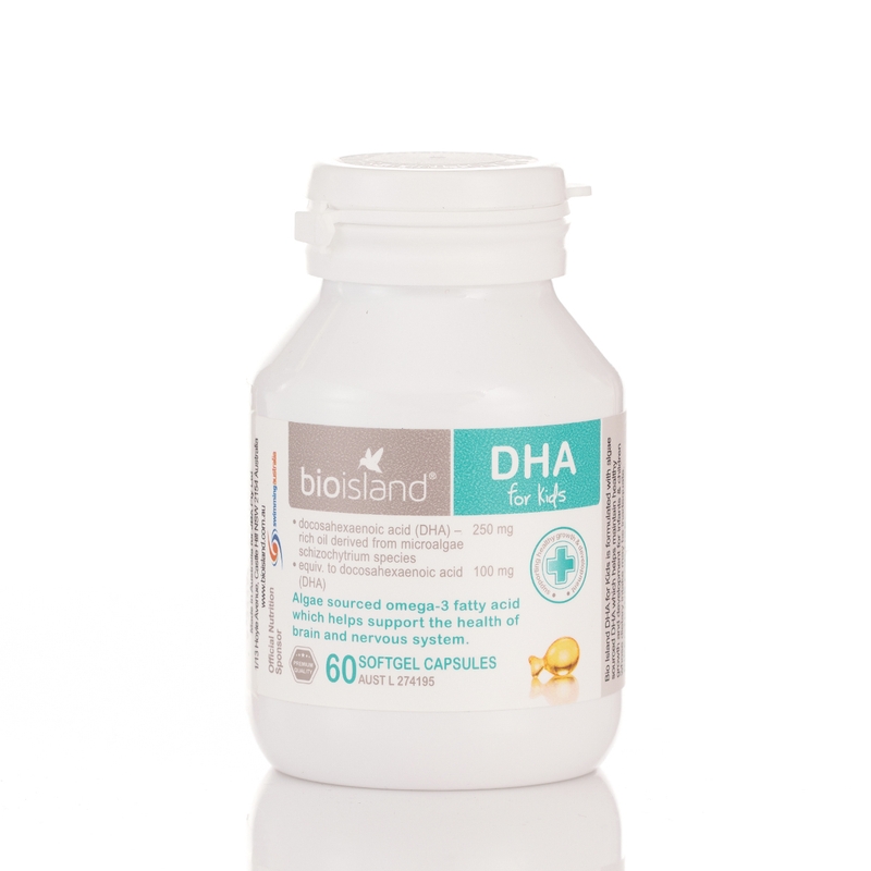 Bioisland嬰幼兒天然海藻油DHA 60粒
