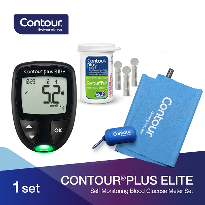 Contour Plus Elite血糖機禮盒套裝(附送贈品) 1件