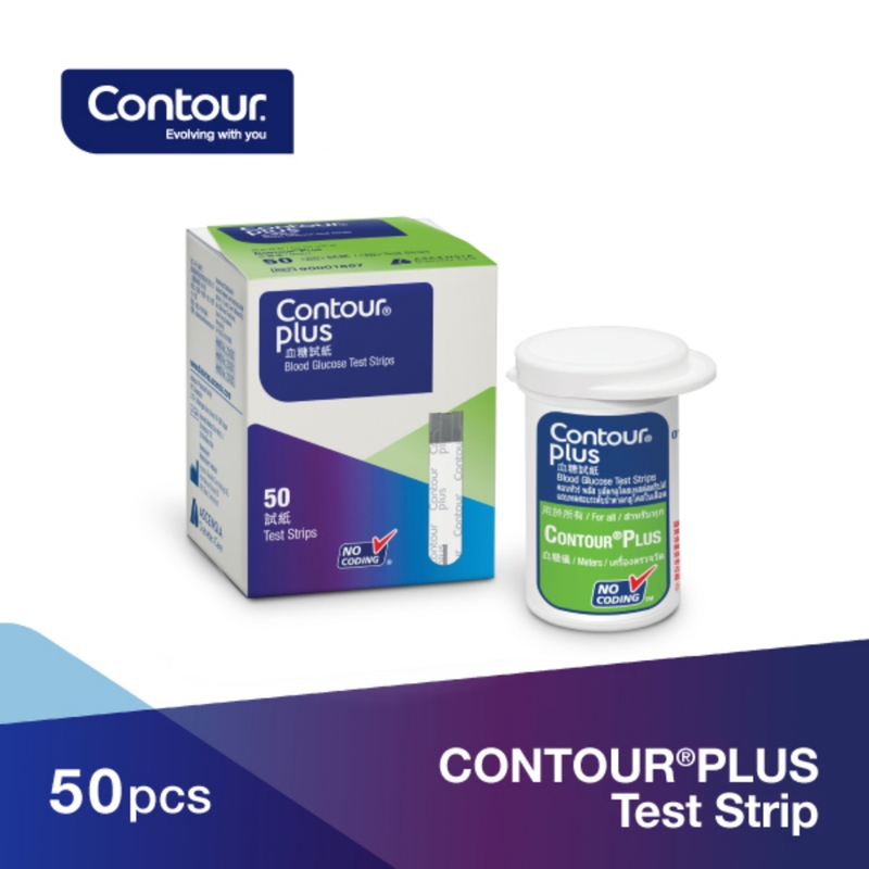 Contour Plus血糖測試紙 50條