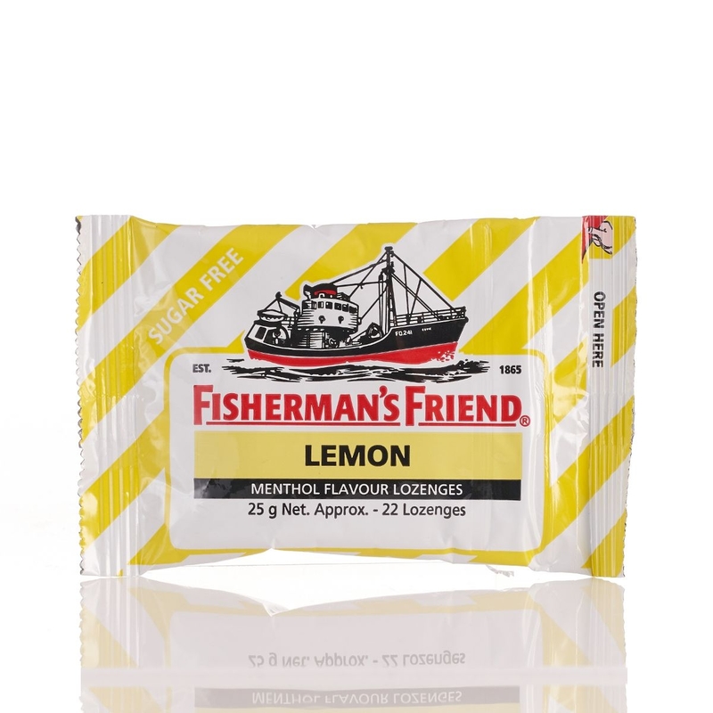 Fisherman's Friend英國漁夫之寶潤喉糖 檸檬味 25克