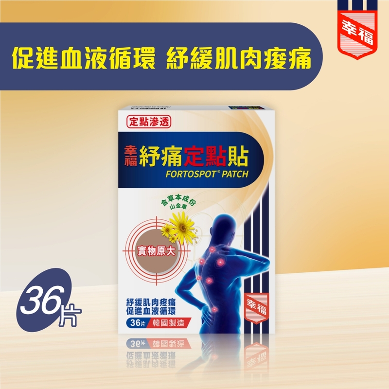 Fortune幸福紓痛定點貼 36片