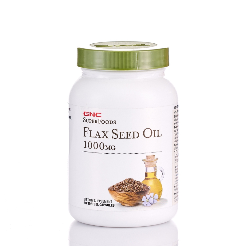 GNC 亞麻仁油 1000毫克 90粒