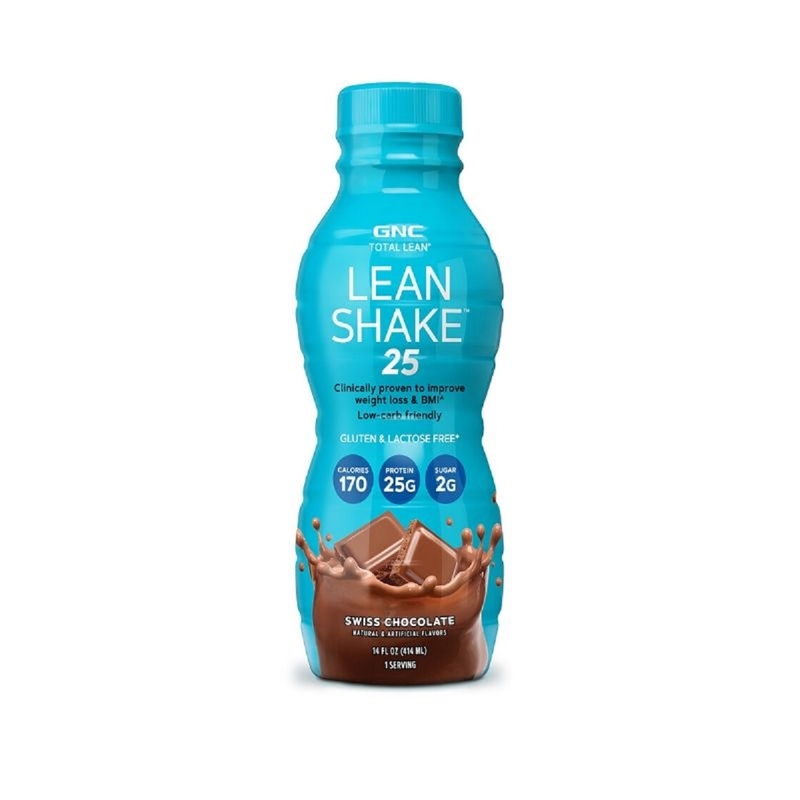 GNC Lean Shake 25輕營代餐單樽飲品-朱古力 414毫升