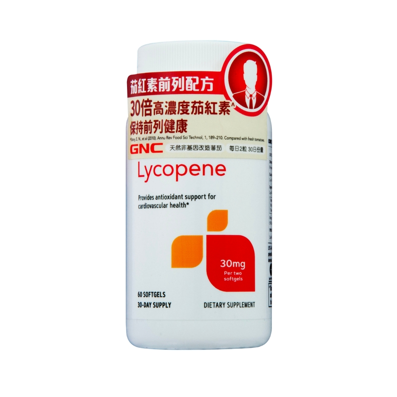 GNC茄紅素前列配方30毫克60粒