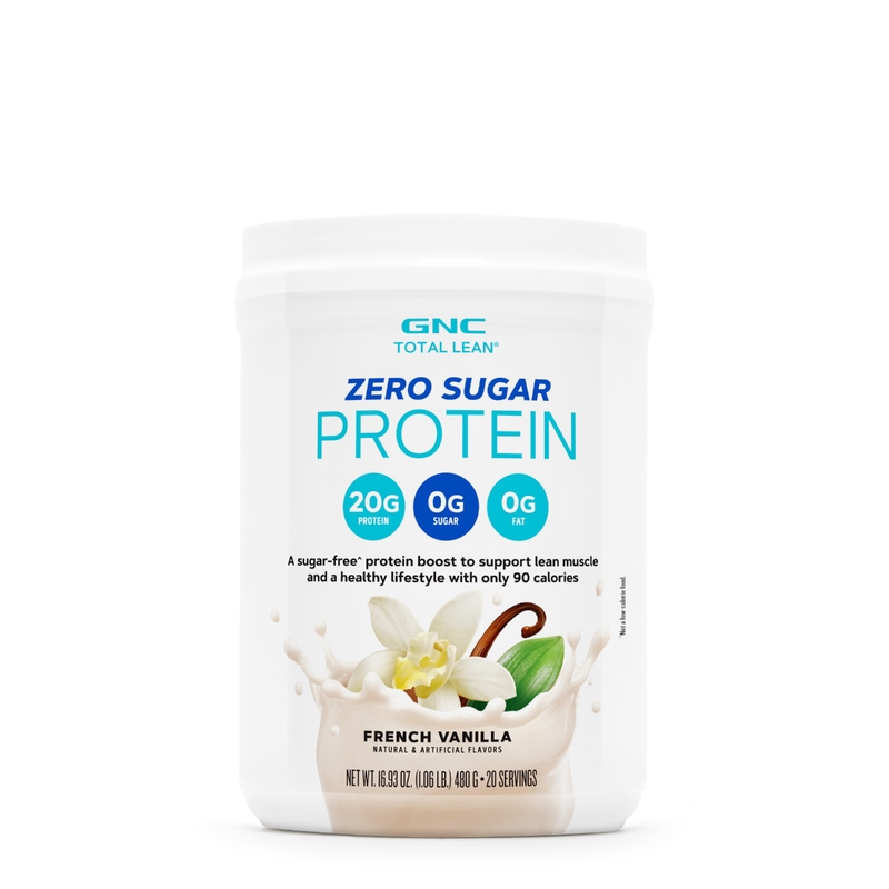 GNC Total Lean零糖蛋白粉(雲呢拿味) 480克